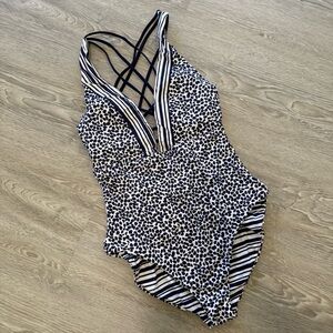 La Blanca One Piece Swimsuit - REVERSIBLE